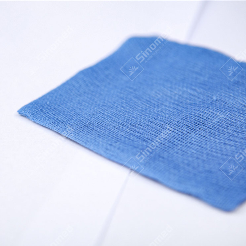 BLUE GAUZE SWABS BLUE GAUZE SWABS